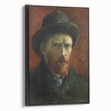Van Gogh’s 1886 Self-Portrait with Felt Hat: Classic Impressionism
