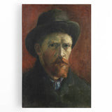 Van Gogh’s 1886 Self-Portrait with Felt Hat: Classic Impressionism