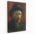 Van Gogh’s 1886 Self-Portrait with Felt Hat: Classic Impressionism