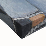 Modern Wall Art: Modigliani’s Alice – Abstract Portrait in Cool Tones