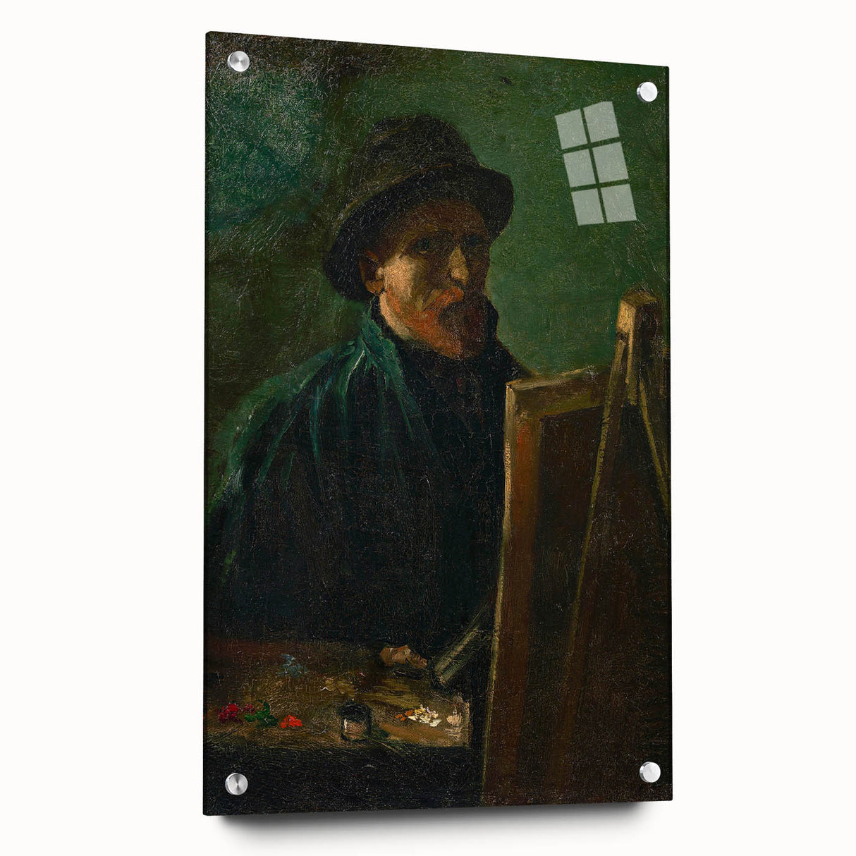 Van Gogh’s 1886 Self-Portrait at the Easel: Impressionist Art