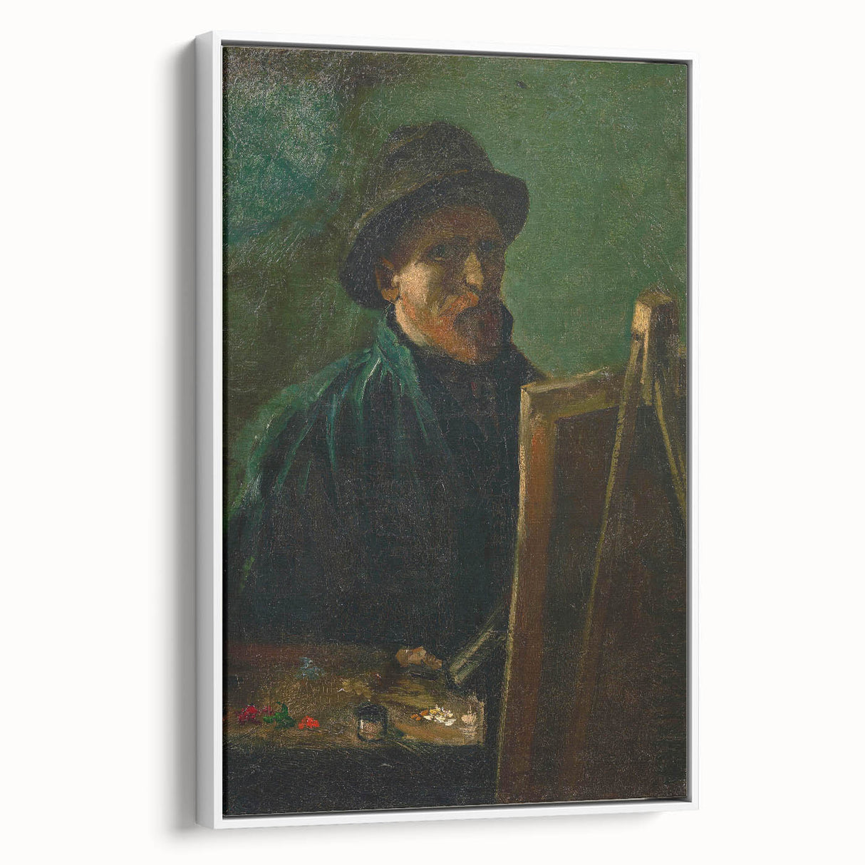 Van Gogh’s 1886 Self-Portrait at the Easel: Impressionist Art