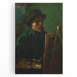 Van Gogh’s 1886 Self-Portrait at the Easel: Impressionist Art