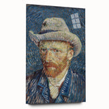 Van Gogh’s 1887 Self-Portrait with Grey Hat: Vibrant Impressionism
