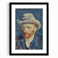 Van Gogh’s 1887 Self-Portrait with Grey Hat: Vibrant Impressionism
