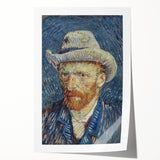 Van Gogh’s 1887 Self-Portrait with Grey Hat: Vibrant Impressionism
