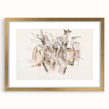 Modern Wall Art – Abstract Tree with Organic Flow