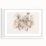 Modern Wall Art – Abstract Tree with Organic Flow