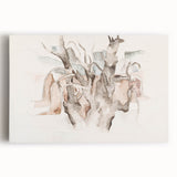 Modern Wall Art – Abstract Tree with Organic Flow