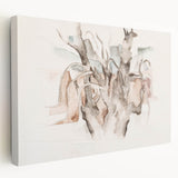 Modern Wall Art – Abstract Tree with Organic Flow