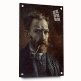 Van Gogh’s 1886 Self-Portrait with Pipe: Classic Impressionist Art