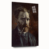 Van Gogh’s 1886 Self-Portrait with Pipe: Classic Impressionist Art