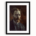 Van Gogh’s 1886 Self-Portrait with Pipe: Classic Impressionist Art