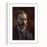 Van Gogh’s 1886 Self-Portrait with Pipe: Classic Impressionist Art