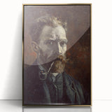 Van Gogh’s 1886 Self-Portrait with Pipe: Classic Impressionist Art