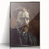 Van Gogh’s 1886 Self-Portrait with Pipe: Classic Impressionist Art