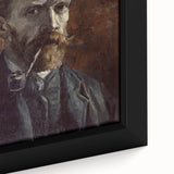 Van Gogh’s 1886 Self-Portrait with Pipe: Classic Impressionist Art