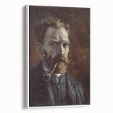 Van Gogh’s 1886 Self-Portrait with Pipe: Classic Impressionist Art