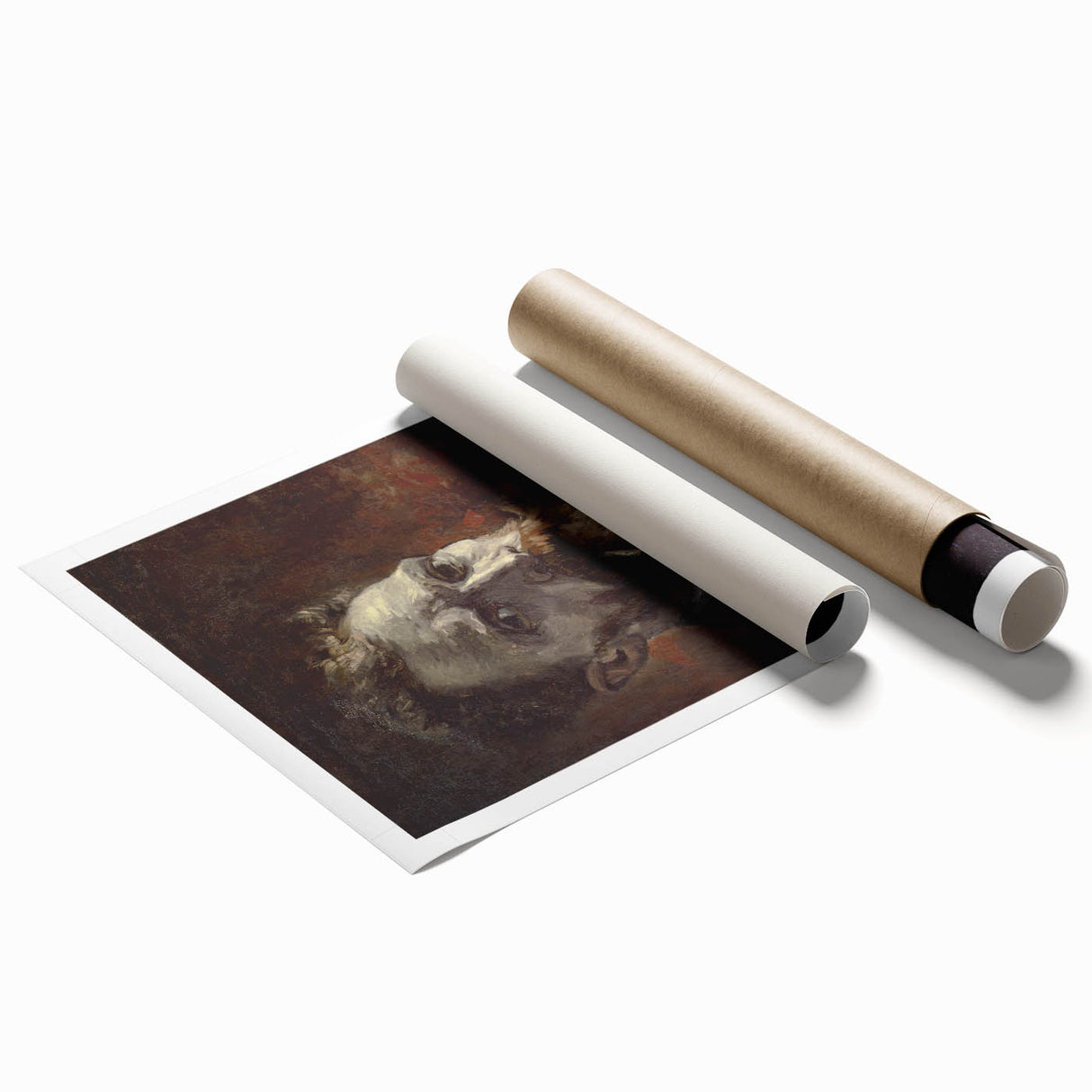 Van Gogh’s 1886 Self-Portrait with Pipe: Classic Impressionist Art