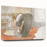 Modern Wall Art – Intimate Scene in Soft Tones