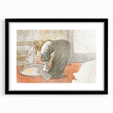 Modern Wall Art – Intimate Scene in Soft Tones