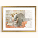 Modern Wall Art – Intimate Scene in Soft Tones