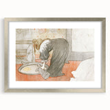 Modern Wall Art – Intimate Scene in Soft Tones