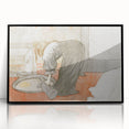 Modern Wall Art – Intimate Scene in Soft Tones