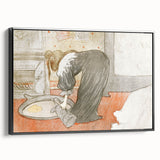 Modern Wall Art – Intimate Scene in Soft Tones