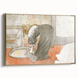 Modern Wall Art – Intimate Scene in Soft Tones