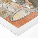 Modern Wall Art – Intimate Scene in Soft Tones