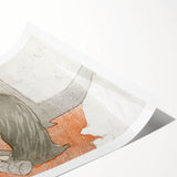 Modern Wall Art – Intimate Scene in Soft Tones