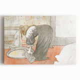 Modern Wall Art – Intimate Scene in Soft Tones