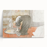 Modern Wall Art – Intimate Scene in Soft Tones