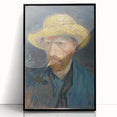 Van Gogh’s 1887 Self-Portrait with Straw Hat: Iconic Impressionism
