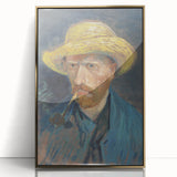 Van Gogh’s 1887 Self-Portrait with Straw Hat: Iconic Impressionism