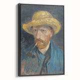 Van Gogh’s 1887 Self-Portrait with Straw Hat: Iconic Impressionism