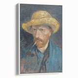 Van Gogh’s 1887 Self-Portrait with Straw Hat: Iconic Impressionism