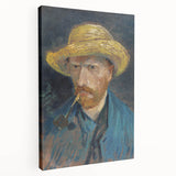 Van Gogh’s 1887 Self-Portrait with Straw Hat: Iconic Impressionism