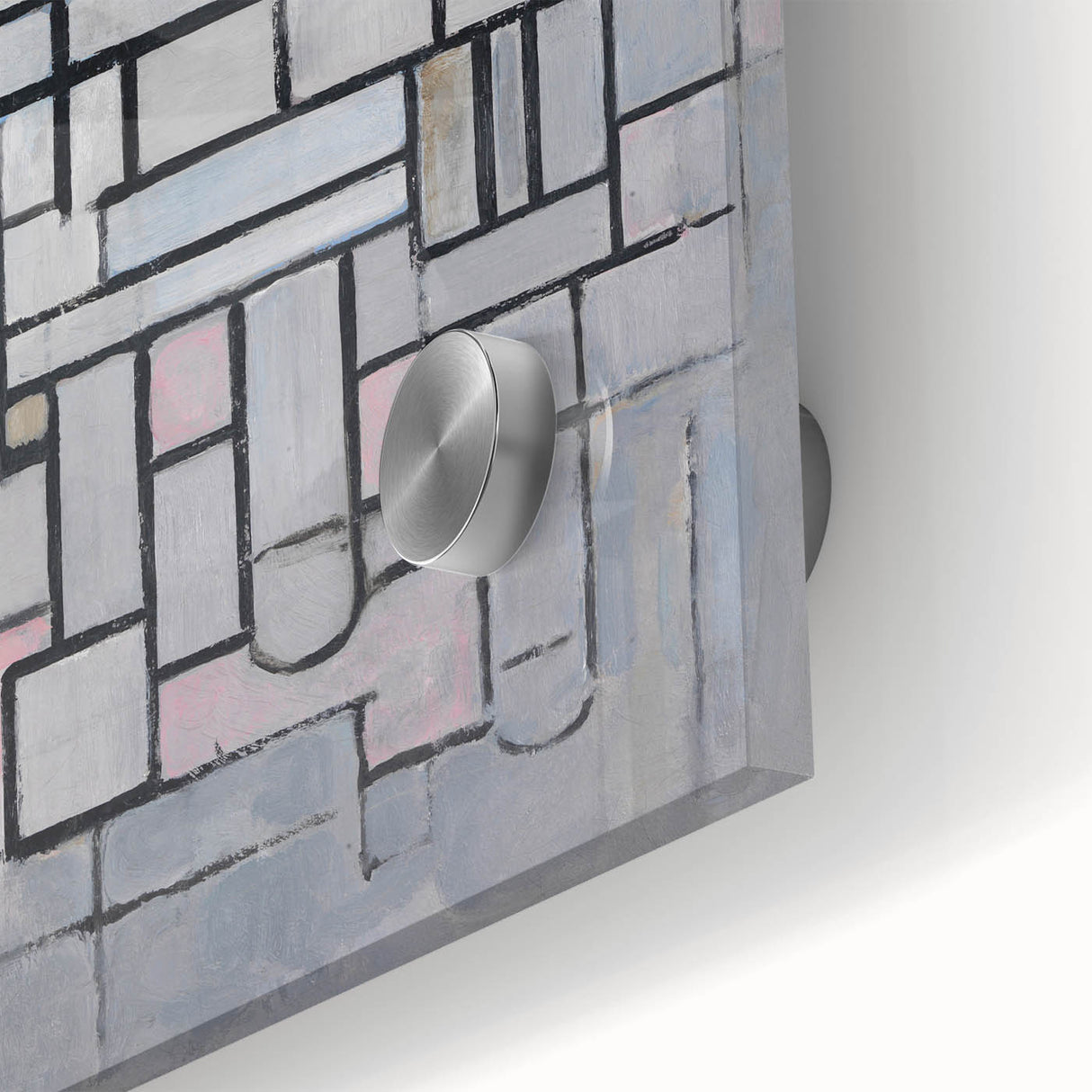 Modern Wall Art: Piet Mondrian's Composition No. IV – Abstract Geometry