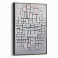 Modern Wall Art: Piet Mondrian's Composition No. IV – Abstract Geometry