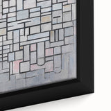 Modern Wall Art: Piet Mondrian's Composition No. IV – Abstract Geometry