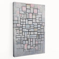 Modern Wall Art: Piet Mondrian's Composition No. IV – Abstract Geometry
