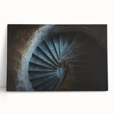 Stretched canvas showcasing a vibrant landscape with a majestic castle under a bright blue sky, perfect for enhancing home decor and inspiring creativity.