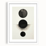 Framed Dining Room Prints – Minimalist Black & White Wall Art