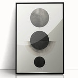 Framed Dining Room Prints – Minimalist Black & White Wall Art