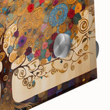 Golden Tree of Life Office Wall Art – Modern Corporate Decor