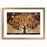 Golden Tree of Life Office Wall Art – Modern Corporate Decor