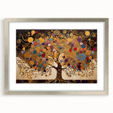 Golden Tree of Life Office Wall Art – Modern Corporate Decor