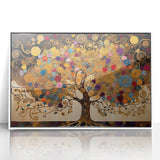Golden Tree of Life Office Wall Art – Modern Corporate Decor